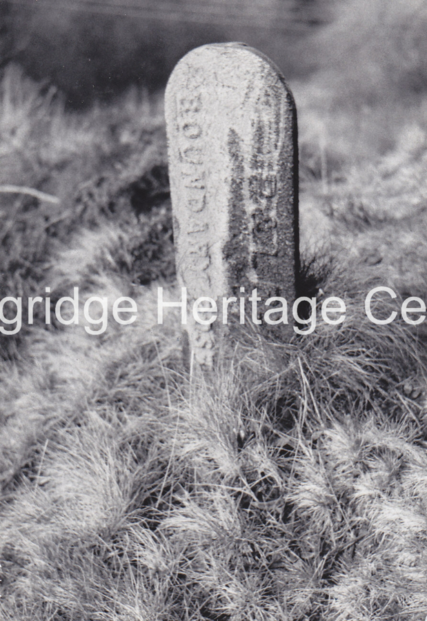 356B - Railway - P & L Railway Boundary Post - 1966